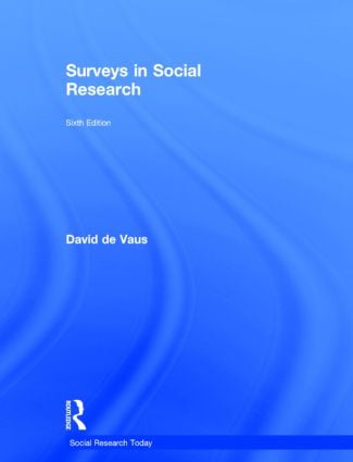 Surveys In Social Research