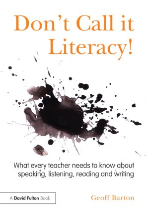 Don't Call it Literacy!