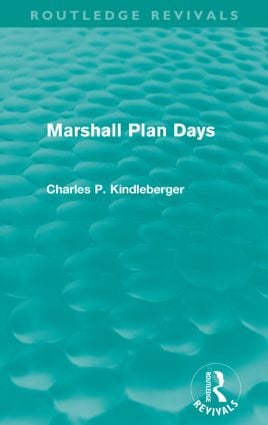 Marshall Plan Days (Routledge Revivals)