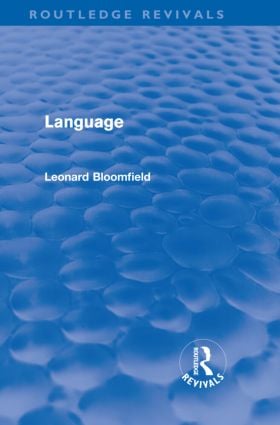 Language (Routledge Revivals)