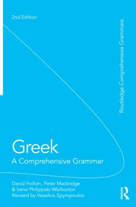 Greek: A Comprehensive Grammar of the Modern Language - Paperback / softback