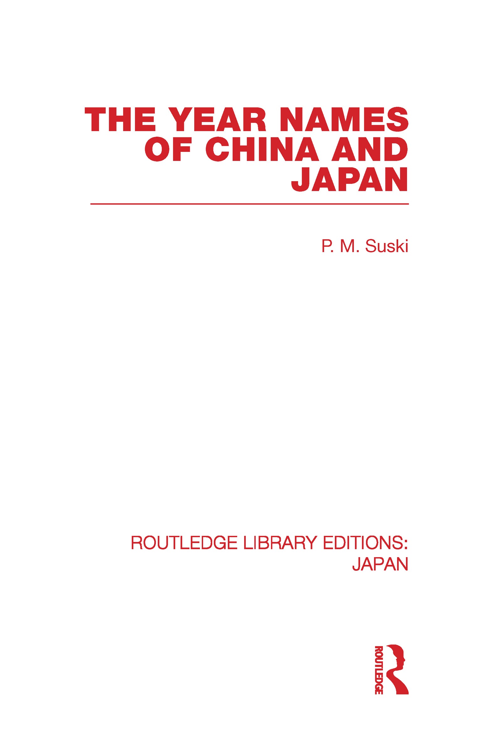 Year Names of China and Japan