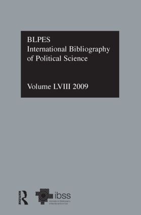 IBSS: Political Science: 2009 Vol.58