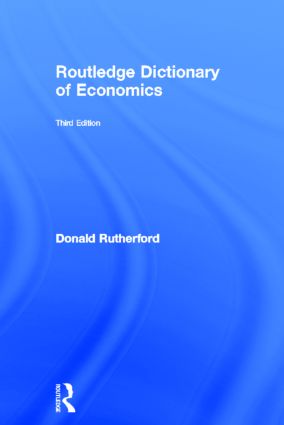Routledge Dictionary of Economics
