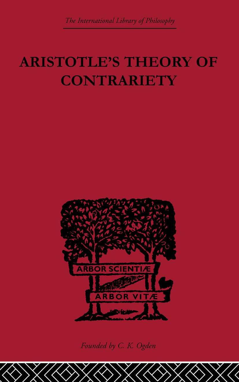 Aristotle's Theory of Contrariety