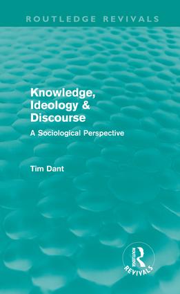 Knowledge, Ideology & Discourse
