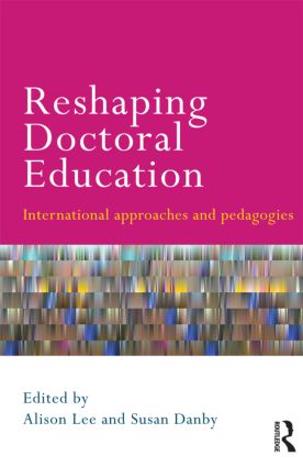 Reshaping Doctoral Education