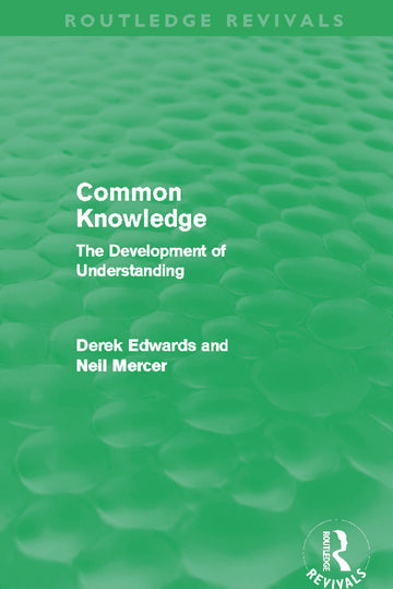 Common Knowledge (Routledge Revivals)