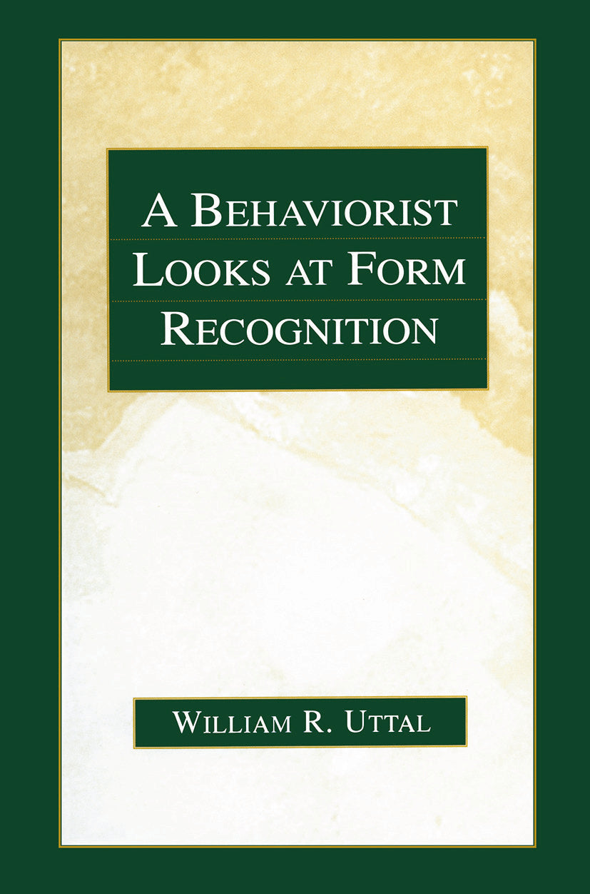 Behaviorist Looks at Form Recognition