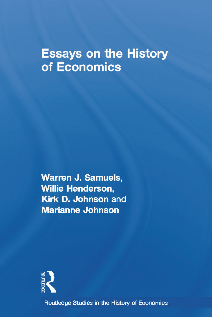 Essays in the History of Economics