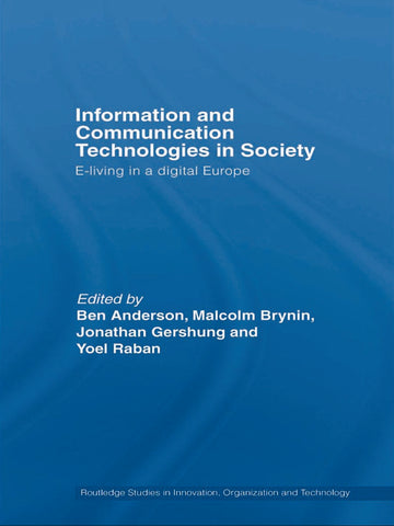 Information and Communications Technologies in Society