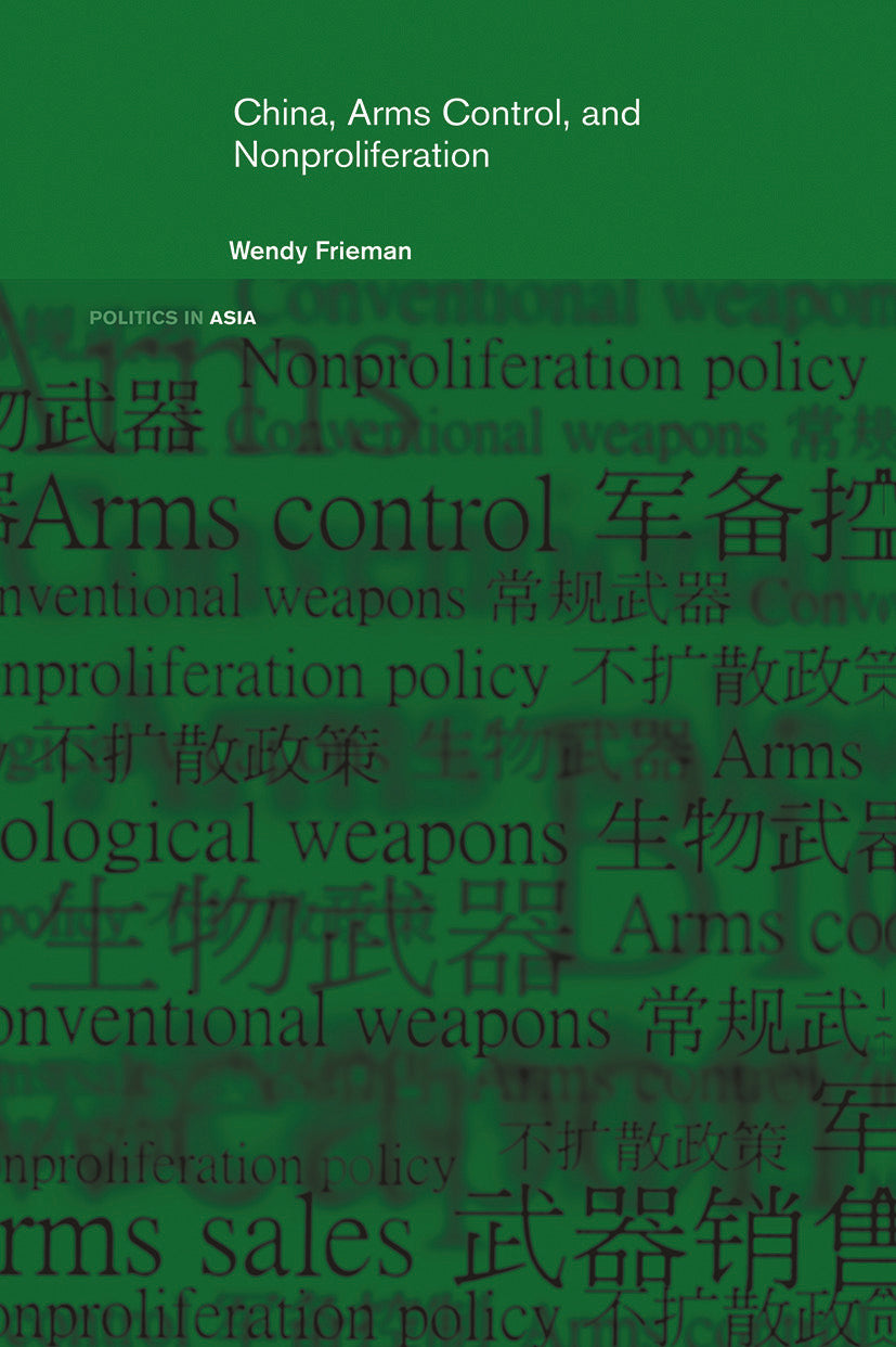 China, Arms Control, and Non-Proliferation