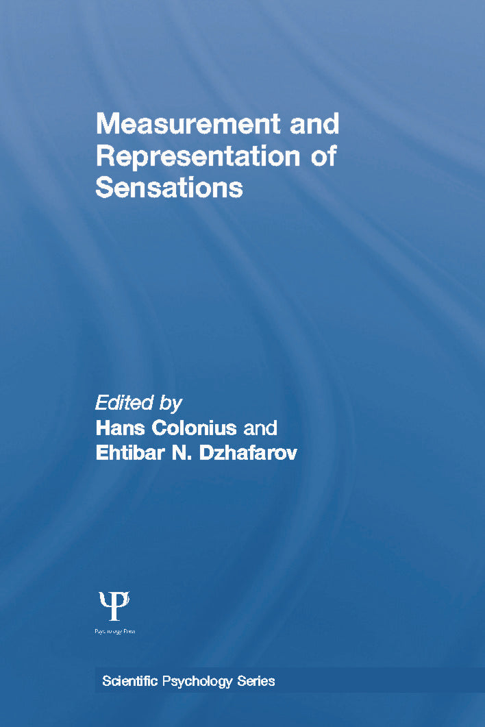 Measurement and Representation of Sensations