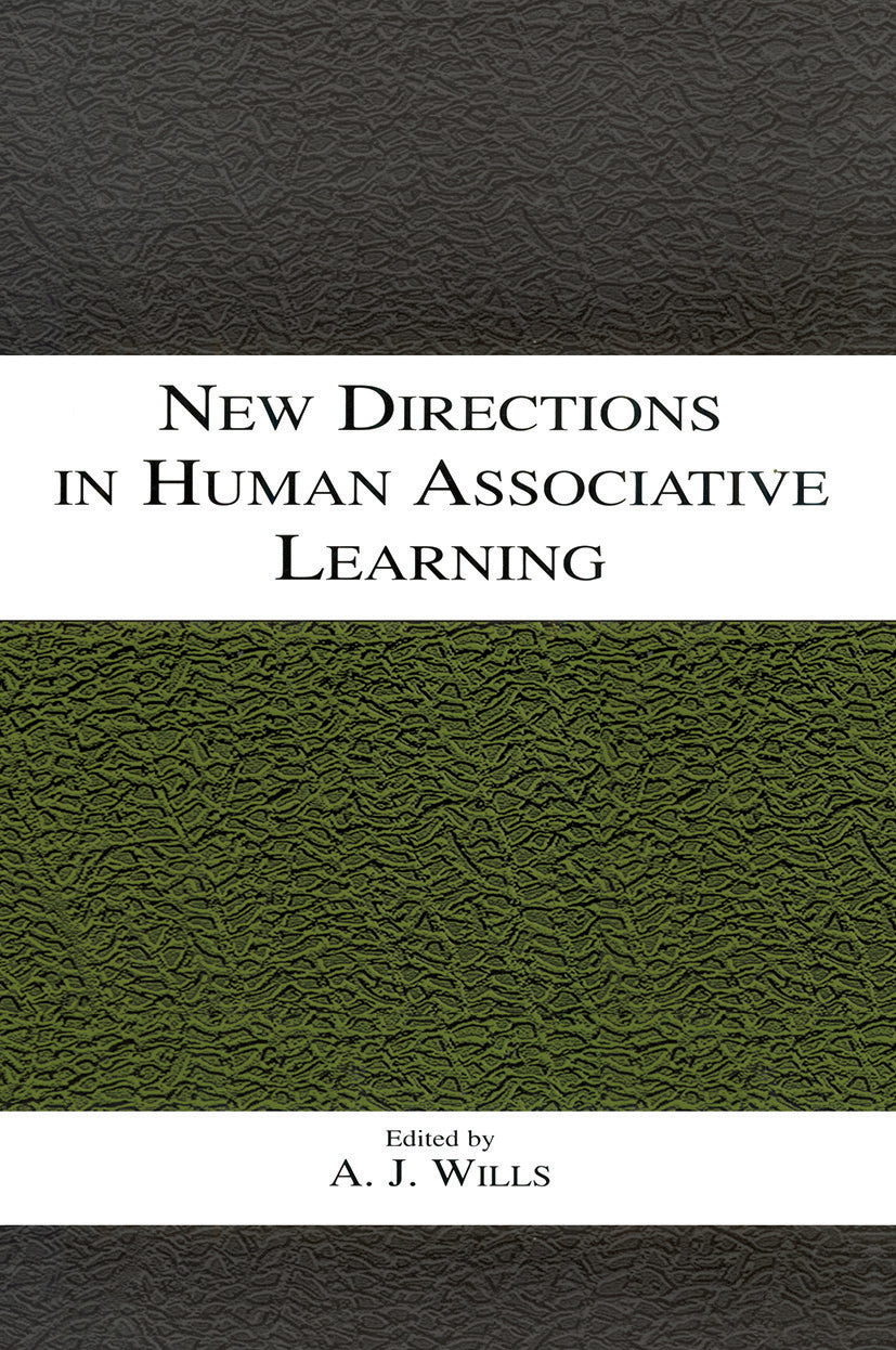 New Directions in Human Associative Learning