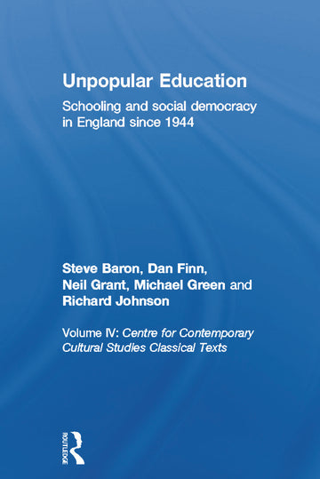 Unpopular Education