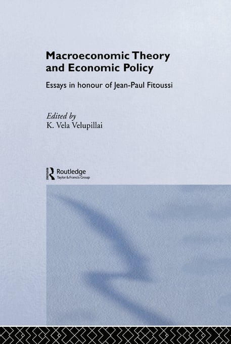 Macroeconomic Theory and Economic Policy