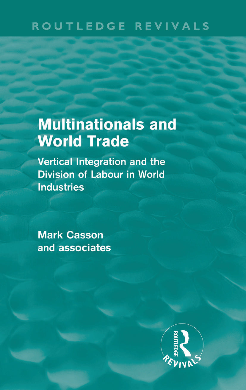 Multinationals and World Trade (Routledge Revivals)