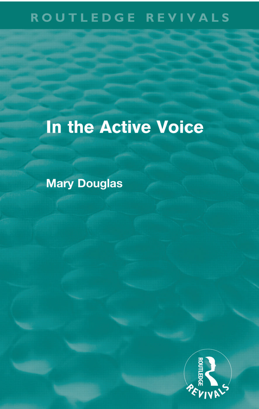 In the Active Voice (Routledge Revivals)