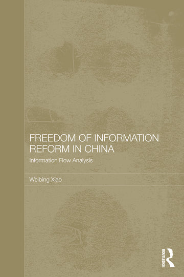 Freedom of Information Reform in China
