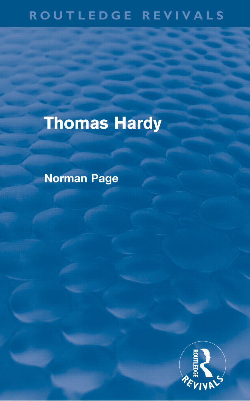 Thomas Hardy (Routledge Revivals)