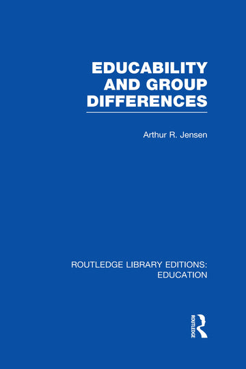 Educability and Group Differences - Hardback