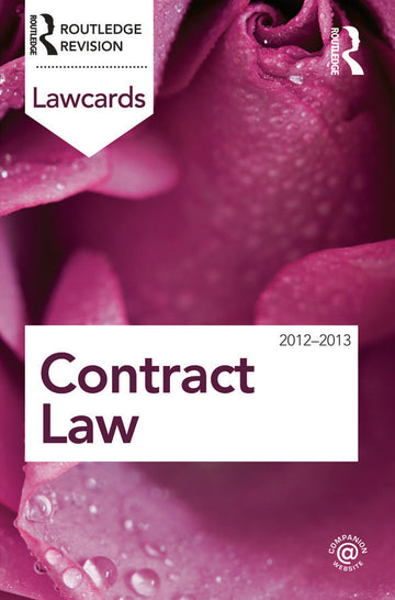 Contract Lawcards 2012-2013