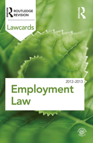 Employment Lawcards 2012-2013