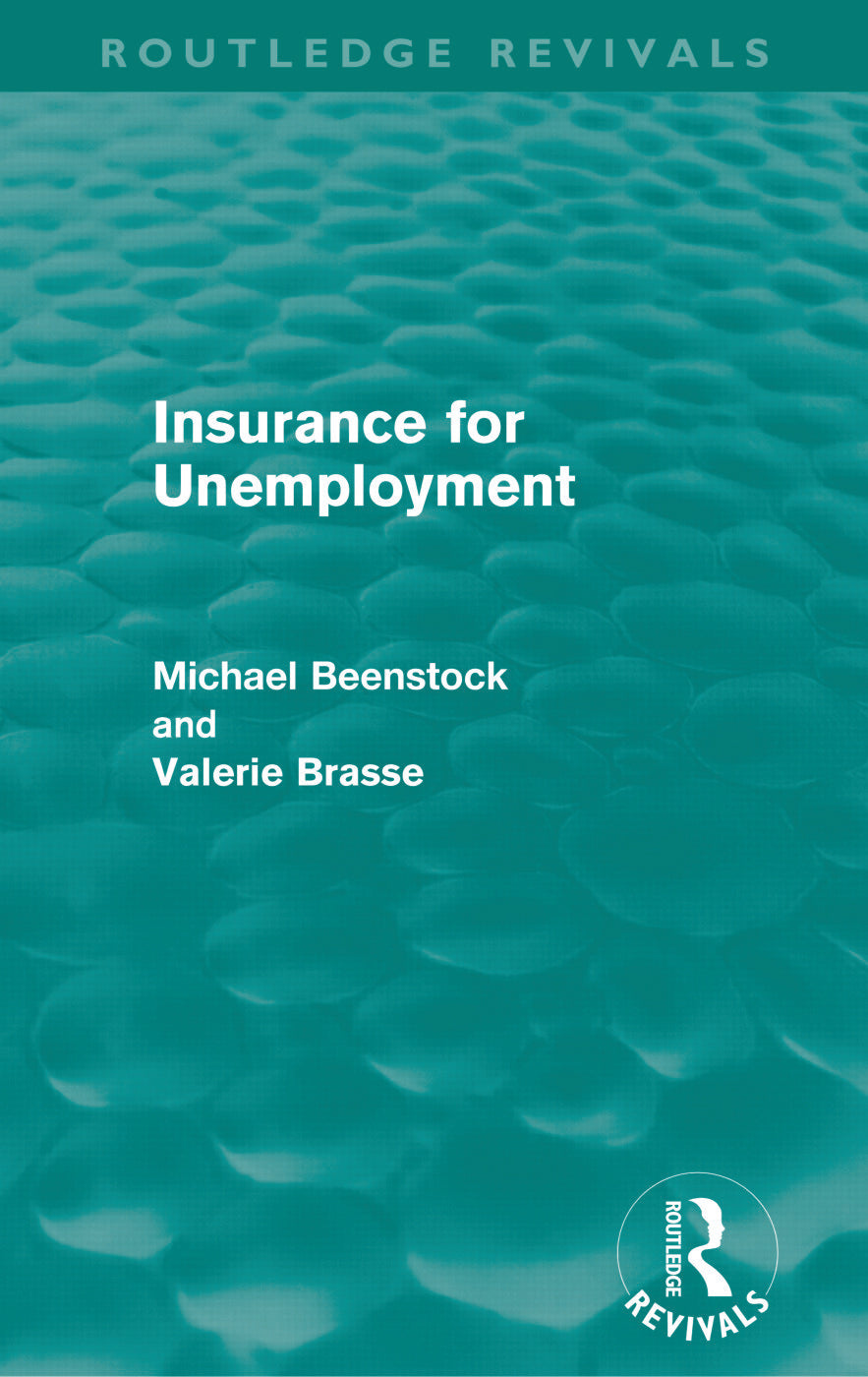 Insurance for Unemployment (Routledge Revivals)
