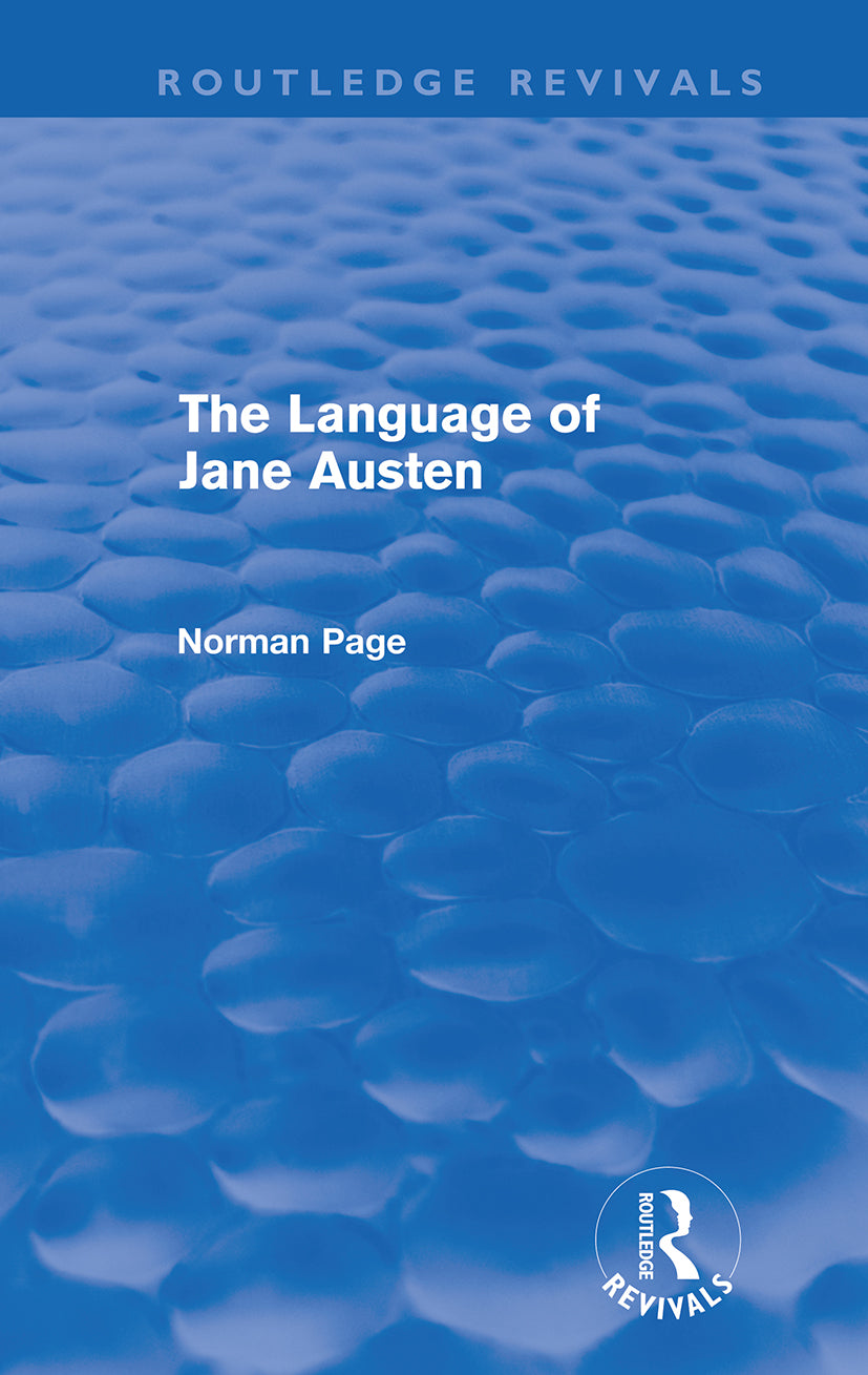 Language of Jane Austen (Routledge Revivals)