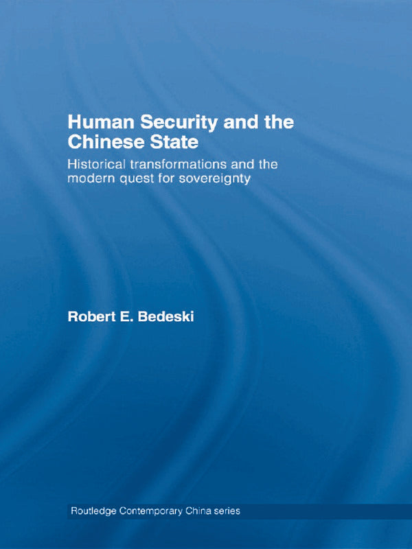 Human Security and the Chinese State