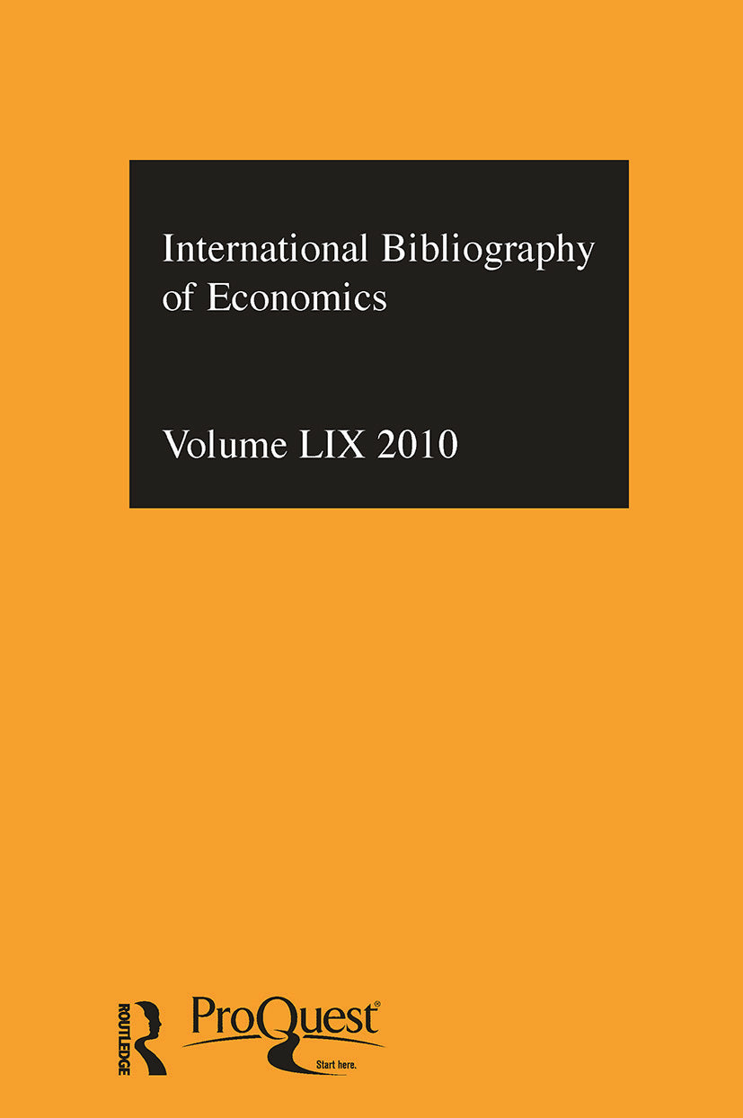 IBSS: Economics: 2010 Vol.59