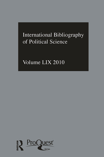 IBSS: Political Science: 2010 Vol.59
