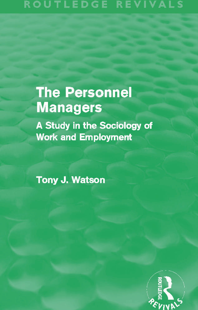 Personnel Managers (Routledge Revivals)