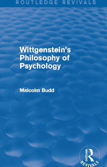 Wittgenstein's Philosophy of Psychology (Routledge Revivals)