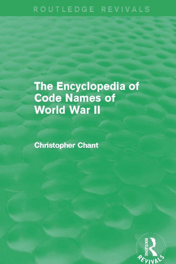 Encyclopedia of Codenames of World War II (Routledge Revivals)