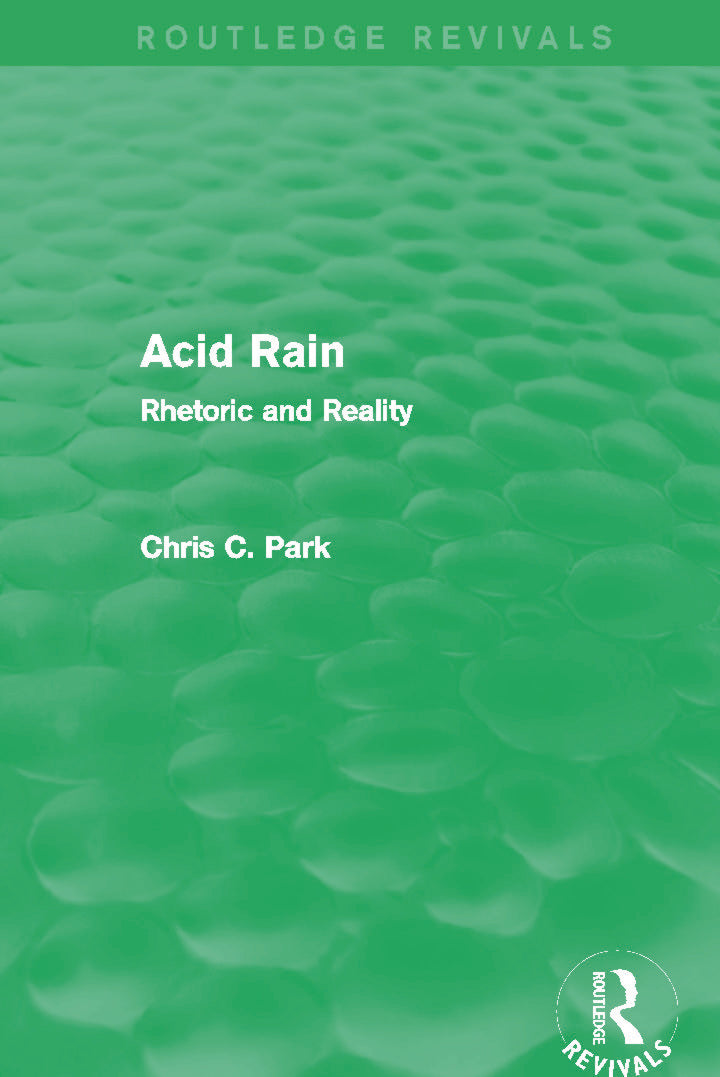 Acid Rain (Routledge Revivals)