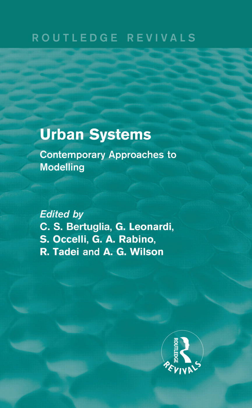Urban Systems (Routledge Revivals)