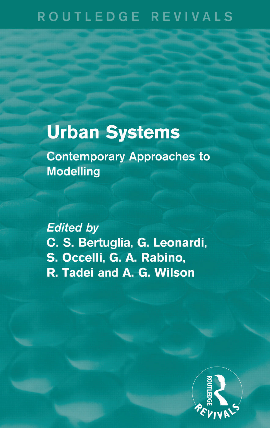 Urban Systems (Routledge Revivals)