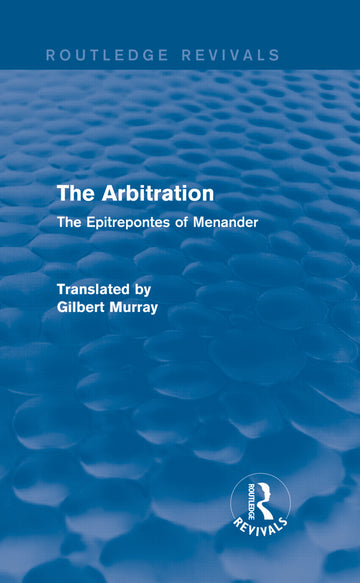 Arbitration (Routledge Revivals)