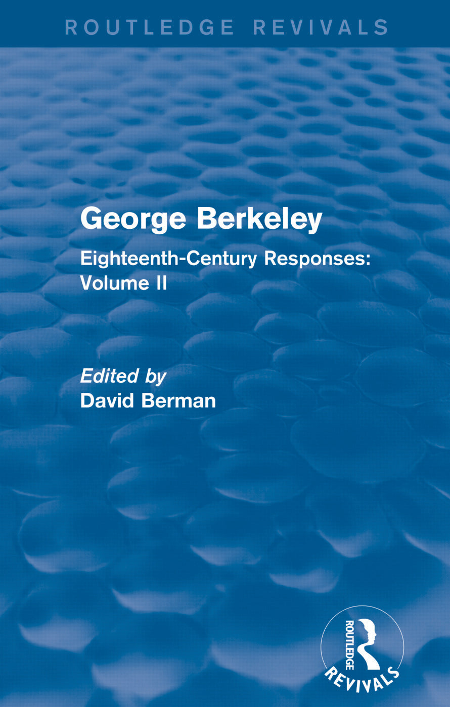 George Berkeley (Routledge Revivals)