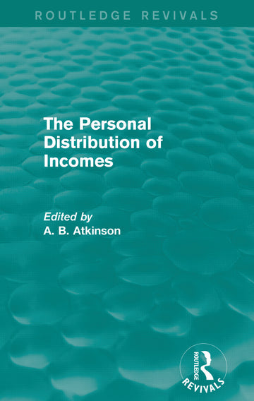 Personal Distribution of Incomes (Routledge Revivals)