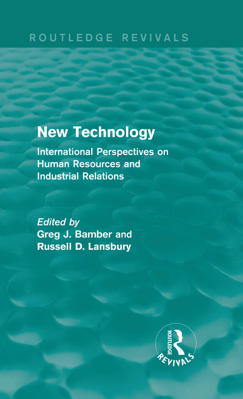 New Technology (Routledge Revivals)