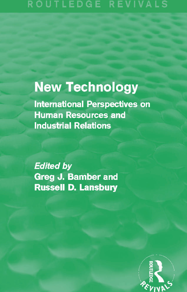 New Technology (Routledge Revivals)
