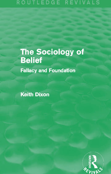 Sociology of Belief (Routledge Revivals)
