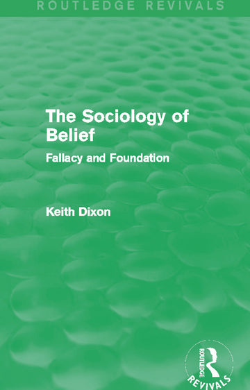 Sociology of Belief (Routledge Revivals)