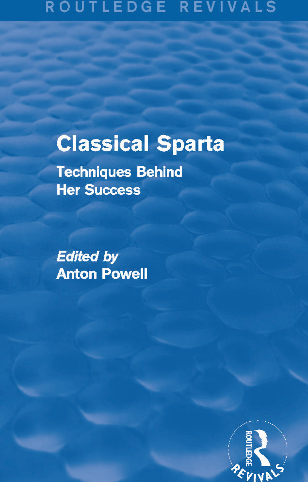 Classical Sparta (Routledge Revivals)