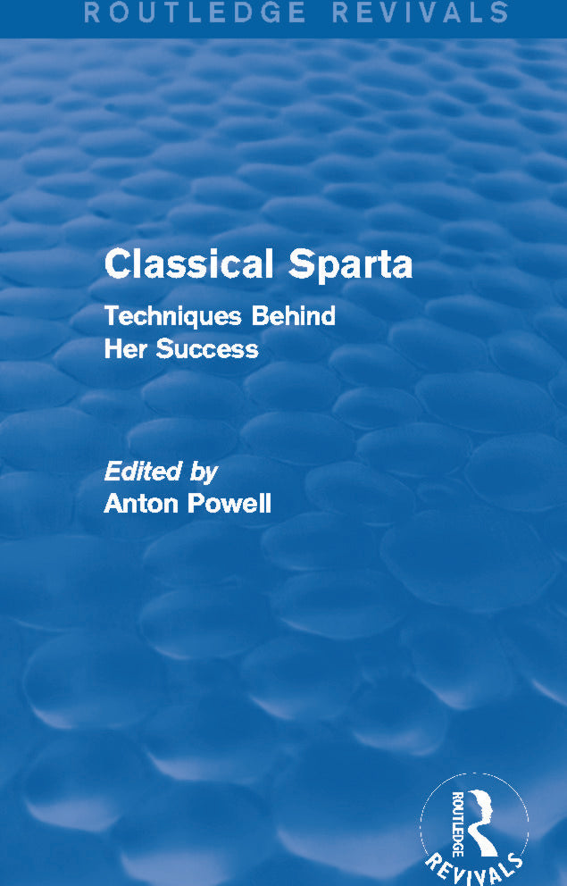 Classical Sparta (Routledge Revivals)