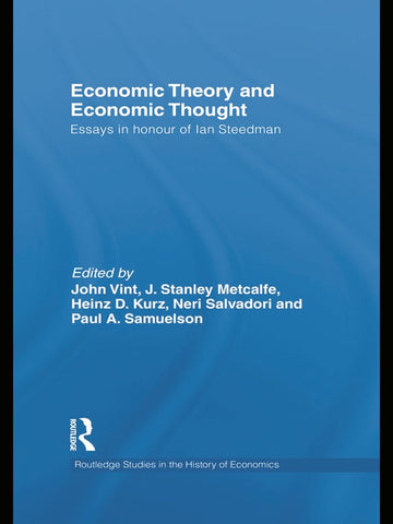 Economic Theory and Economic Thought