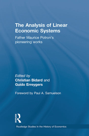 Analysis of Linear Economic Systems