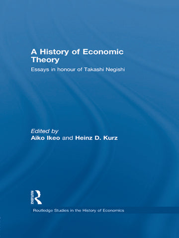History of Economic Theory